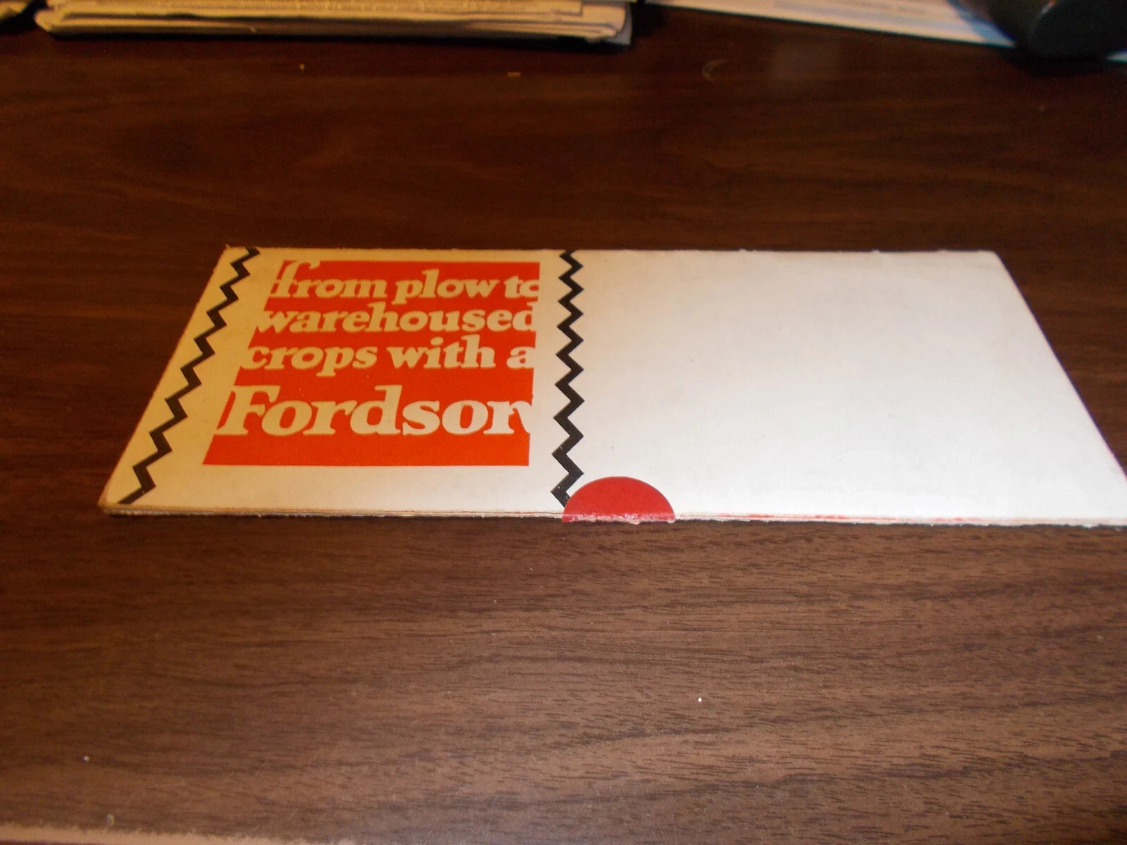 1920s Fordson Tractors Mailer Sales Brochure