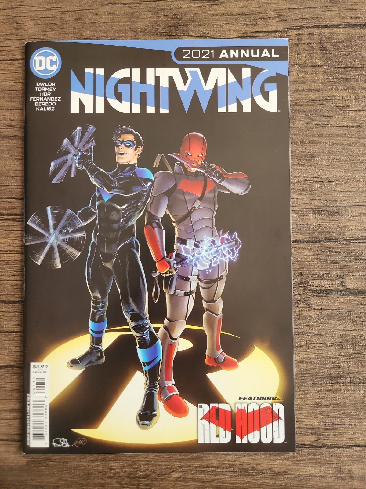NIGHTWING ANNUAL 2021 DC COMICS RED HOOD JASON TODD 