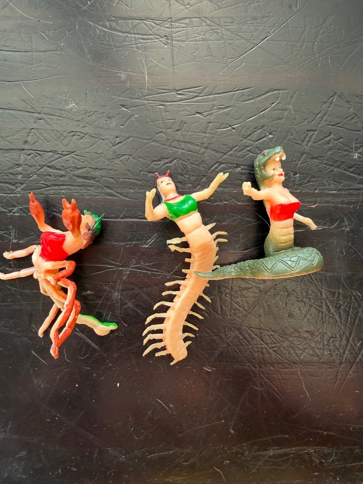 Vintage Invasion of the Monster Women 3-Figurine Set
