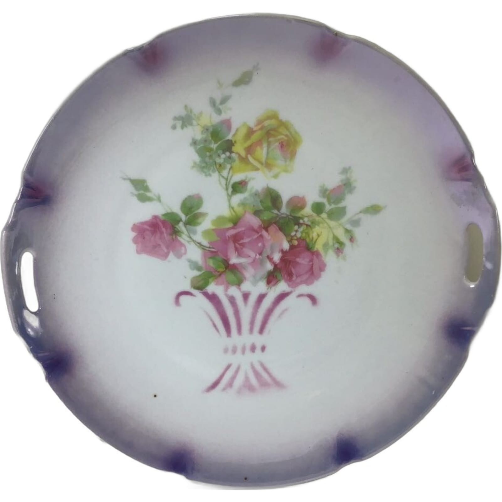 Germany Lustre Serving Bowl by Celebrate1934 German Lavender Floral Bone China