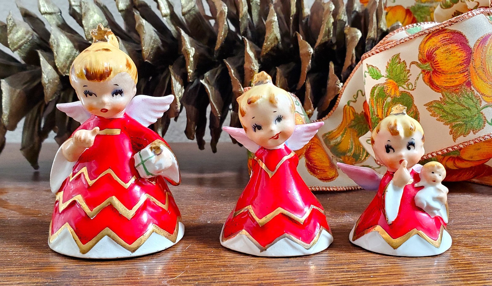 Holt Howard Geo Z Lefton Naughty Angel Bell Sisters trio