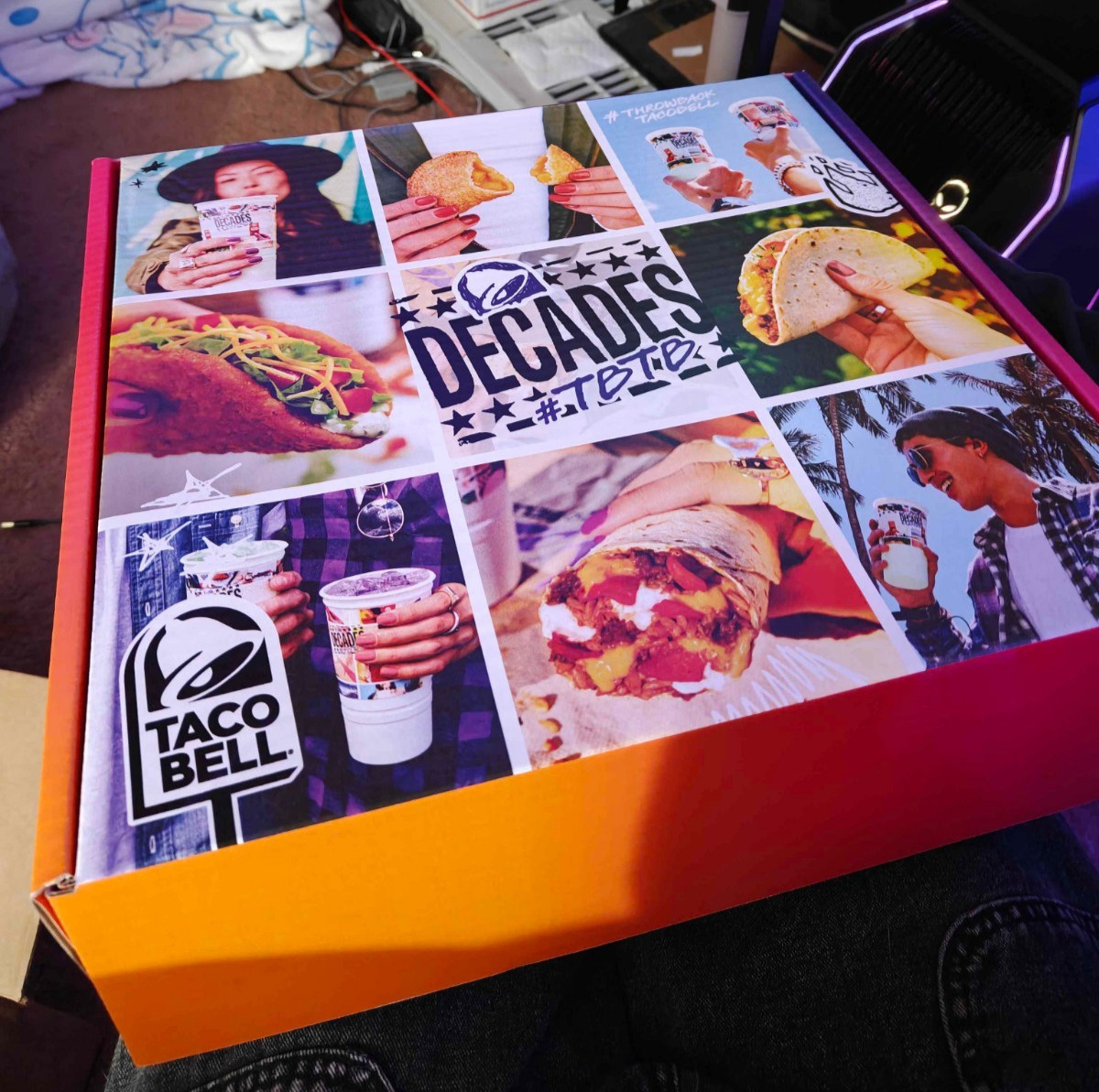 Taco Bell Decades 2016 Box - 1/500 Sweepstakes Full Set - XL Shirt
