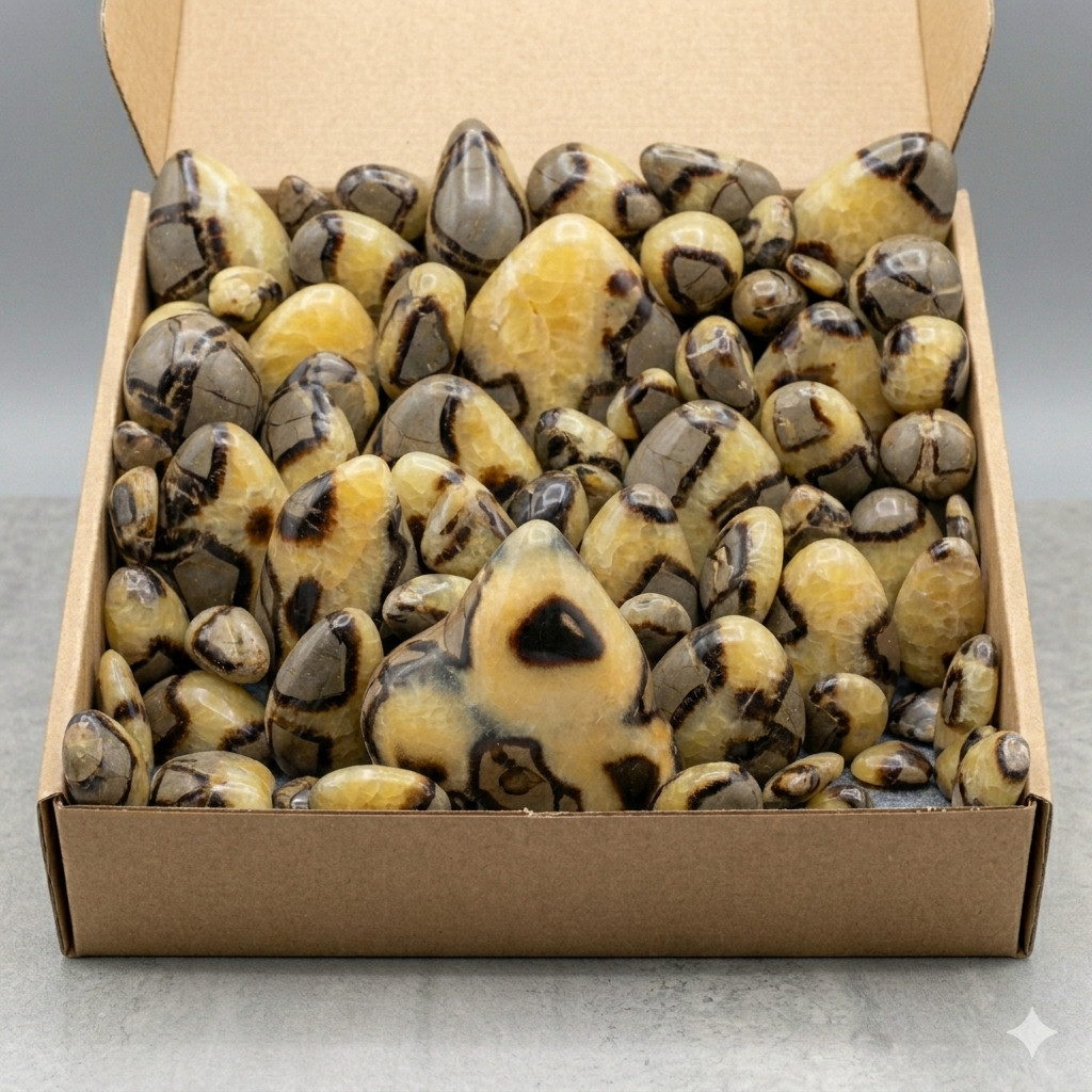 5 KG (11 lb) Yellow Septarian Freeform Bulk Lot