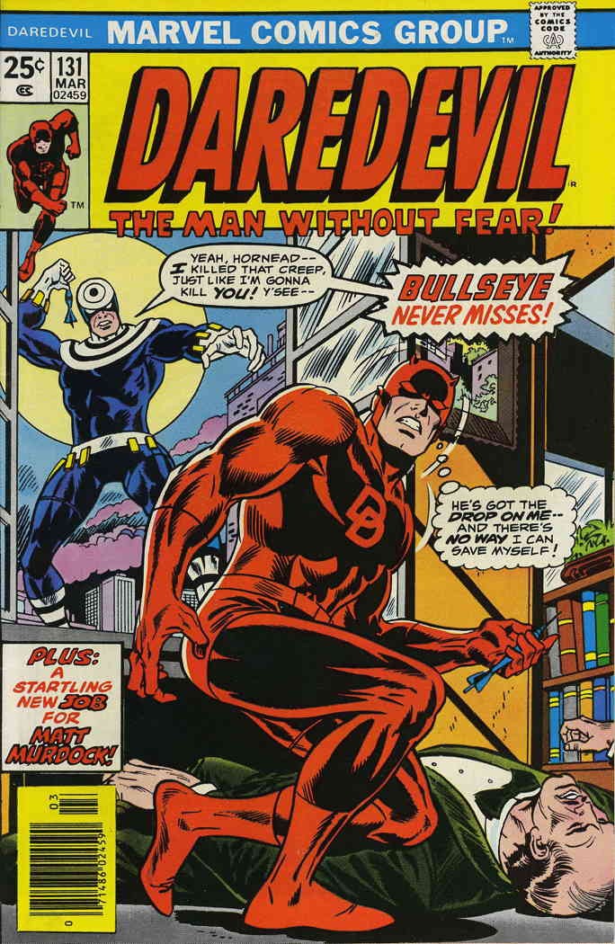 Daredevil #131 FN; Marvel | 1st Appearance Bullseye - w/Bag+Board Daredevil #131 FN; Marvel | 1st Appearance Bullseye - w/Bag+Board