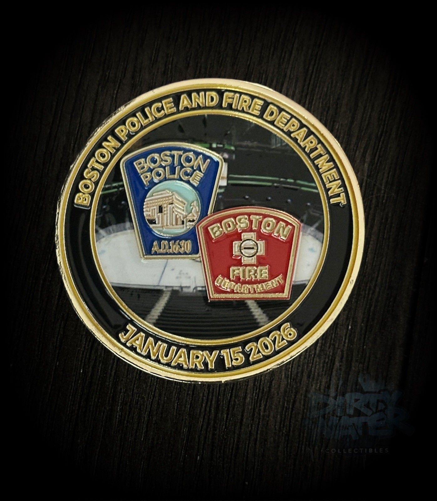 Boston Bruins Boston Police/Fire Zdeno Chara Retirement Coin