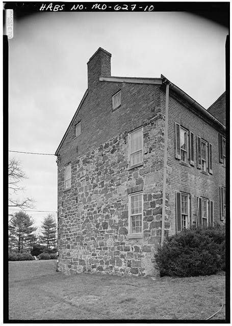 Photo:Mitchellville Maryland Melford House Crain Hwy 1930s Stone Wing HABS