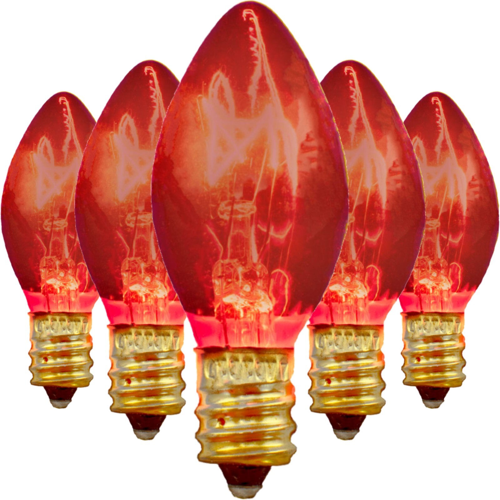 C-7 ORANGE CLEAR STEADY BULBS - BRAND NEW 2 BOXES OF 25 C7 AMBER STEADY BULBS C-7 ORANGE CLEAR STEADY BULBS - BRAND NEW 2 BOXES OF 25 C7 AMBER STEADY BULBS