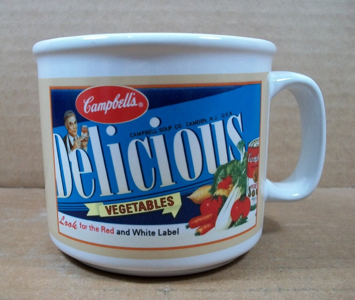 2005 Campbell's Soup Mug - Delicious Vegetables