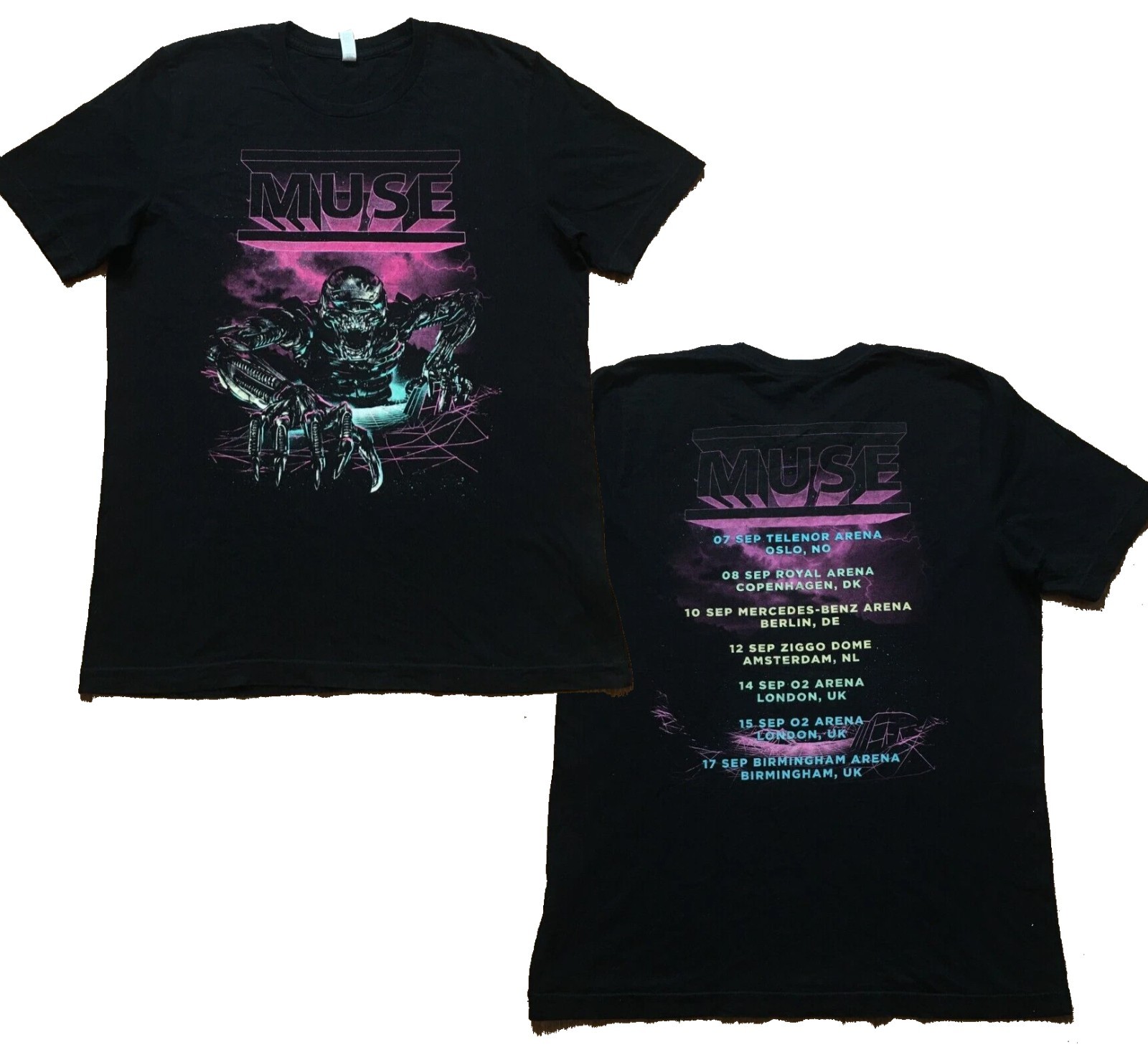 Popular Muse 2019 European Tour  Gift For Fans Reprint All Size U18.777