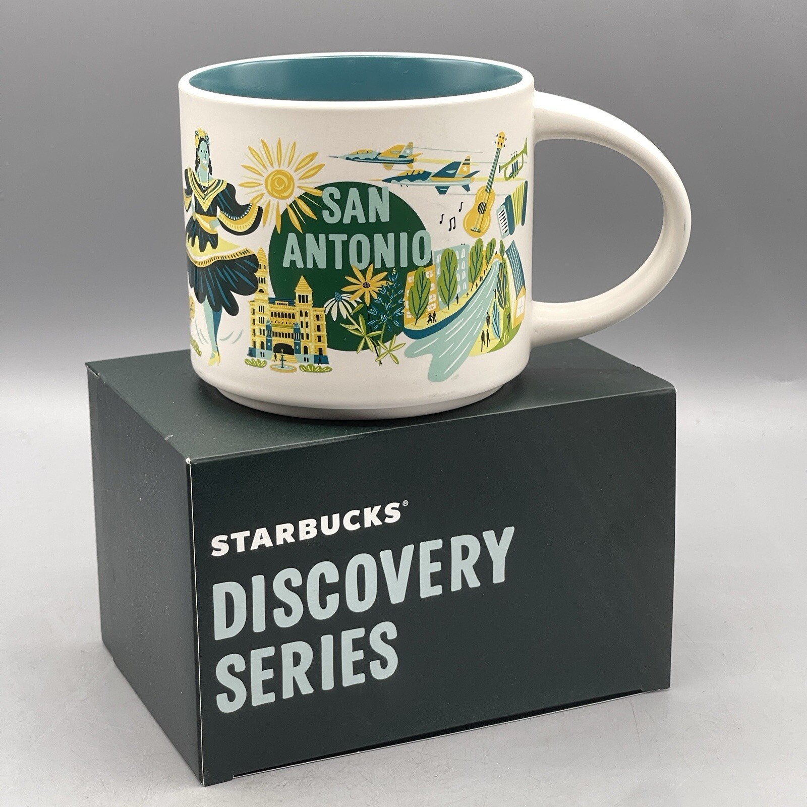 Starbucks Mug San Antonio Discovery Series Texas Stackable 2024 14oz