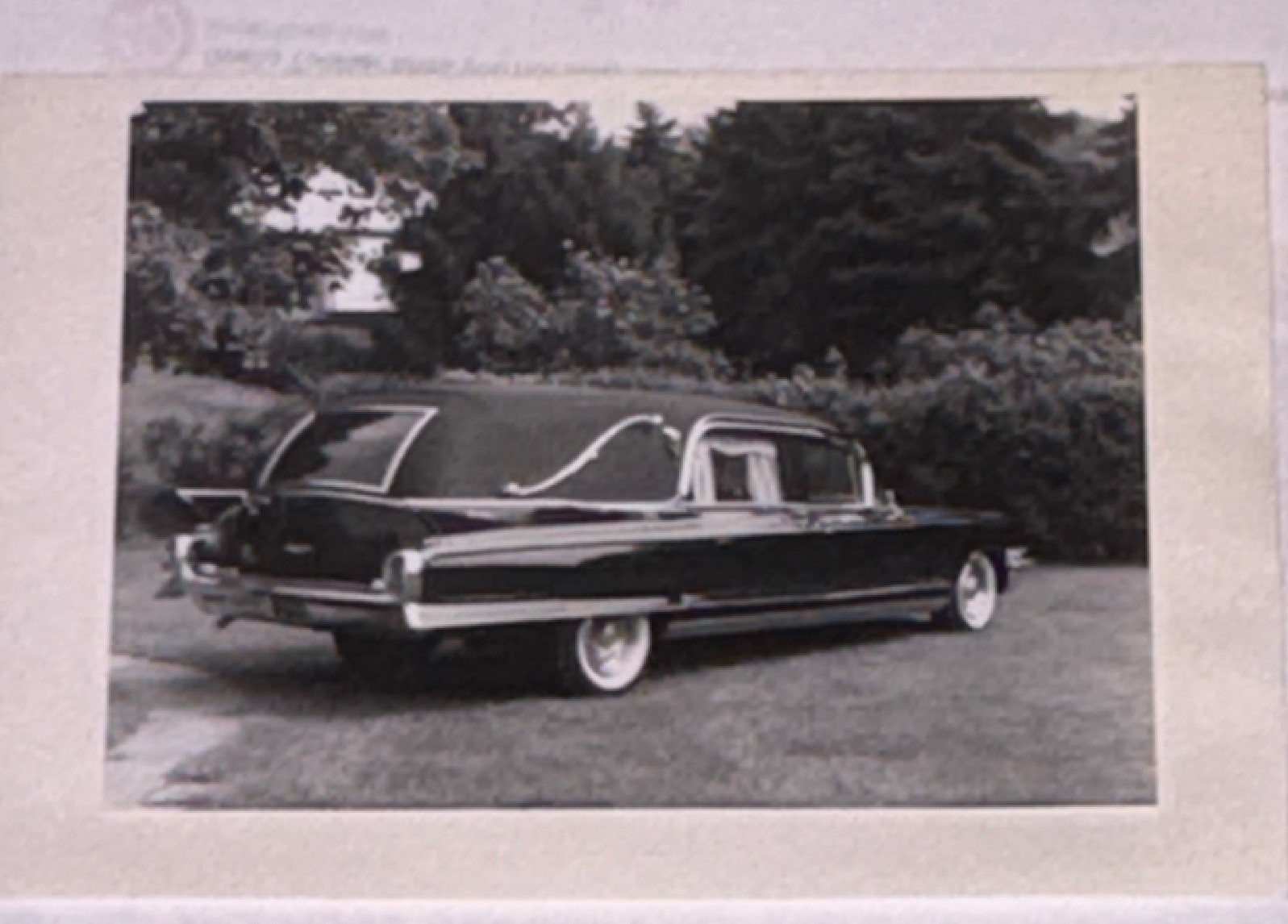 1950s Station Wagon Woody Car - B&W Original Photograph Vintage Photo 1950s Station Wagon Woody Car - B&W Original Photograph Vintage Photo