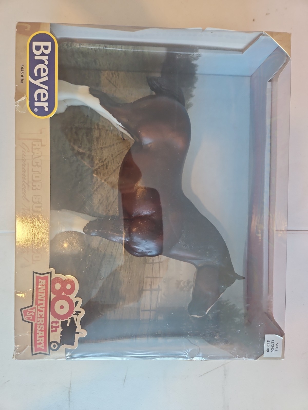 Breyer Alba #5445 TSC Exclusive  UNOPENED BOX, box does have some flaws see pics