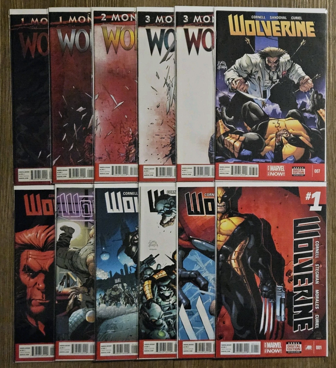 Wolverine #1-12 (Vol. 6) NM Full Set 2014 Marvel Comics 