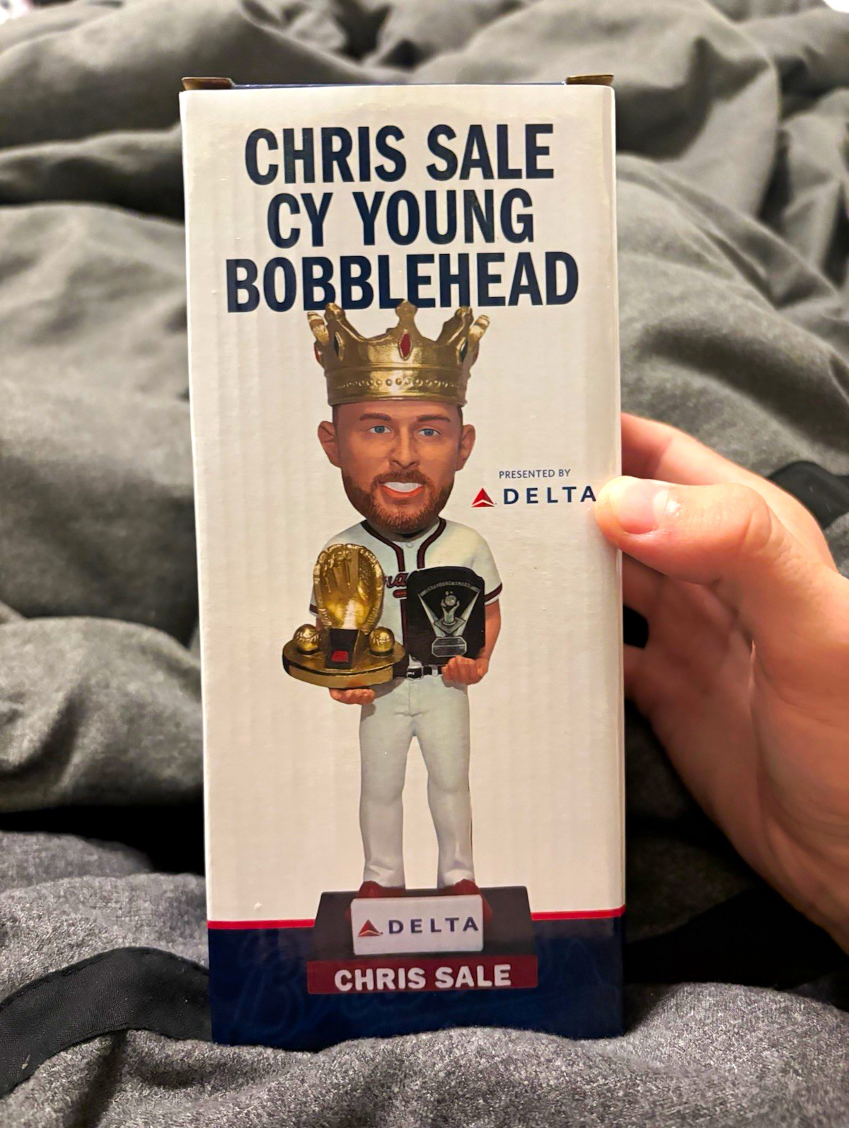 Delta Exclusive Chris Sale Cy Young Bobblehead Plastic Multicolor 2024
