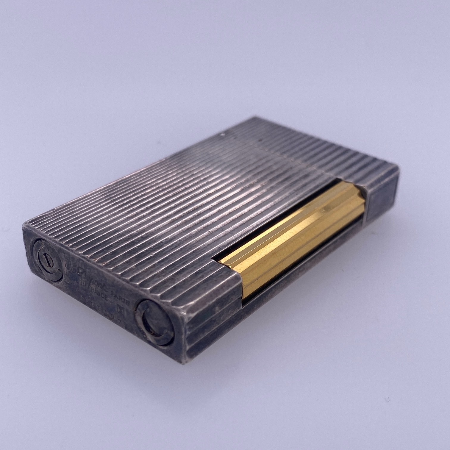 Vintage S.T. Dupont D-Line Duotone Lighter