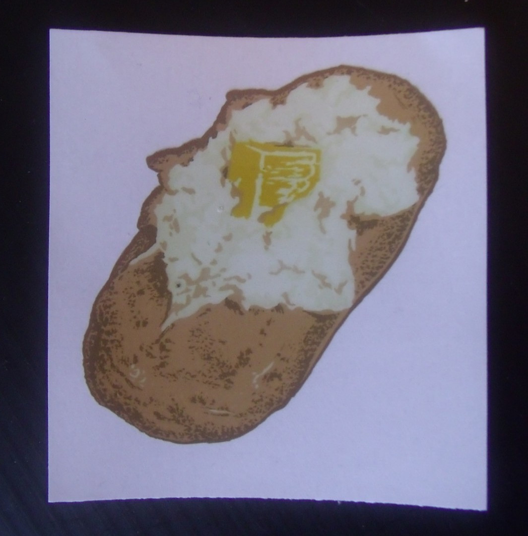 1948, 1949 Idaho License Plate Replacement Potato Decal