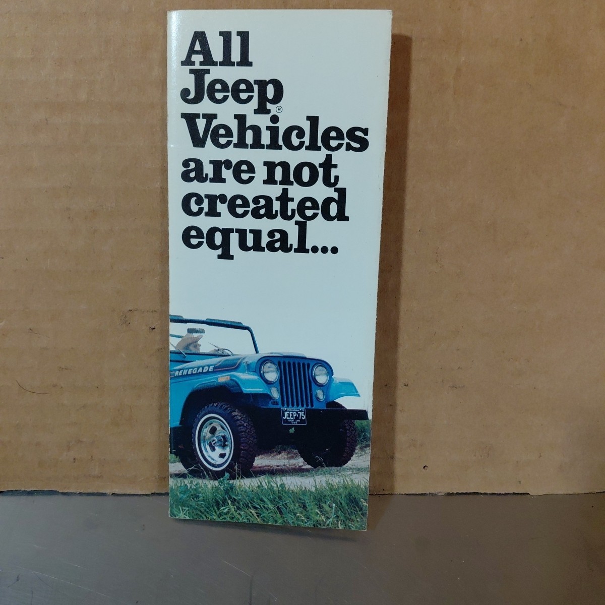 1975 Jeep Accessories Brochure CJ-5 Cherokee Wagoneer Pickup Excellent Original