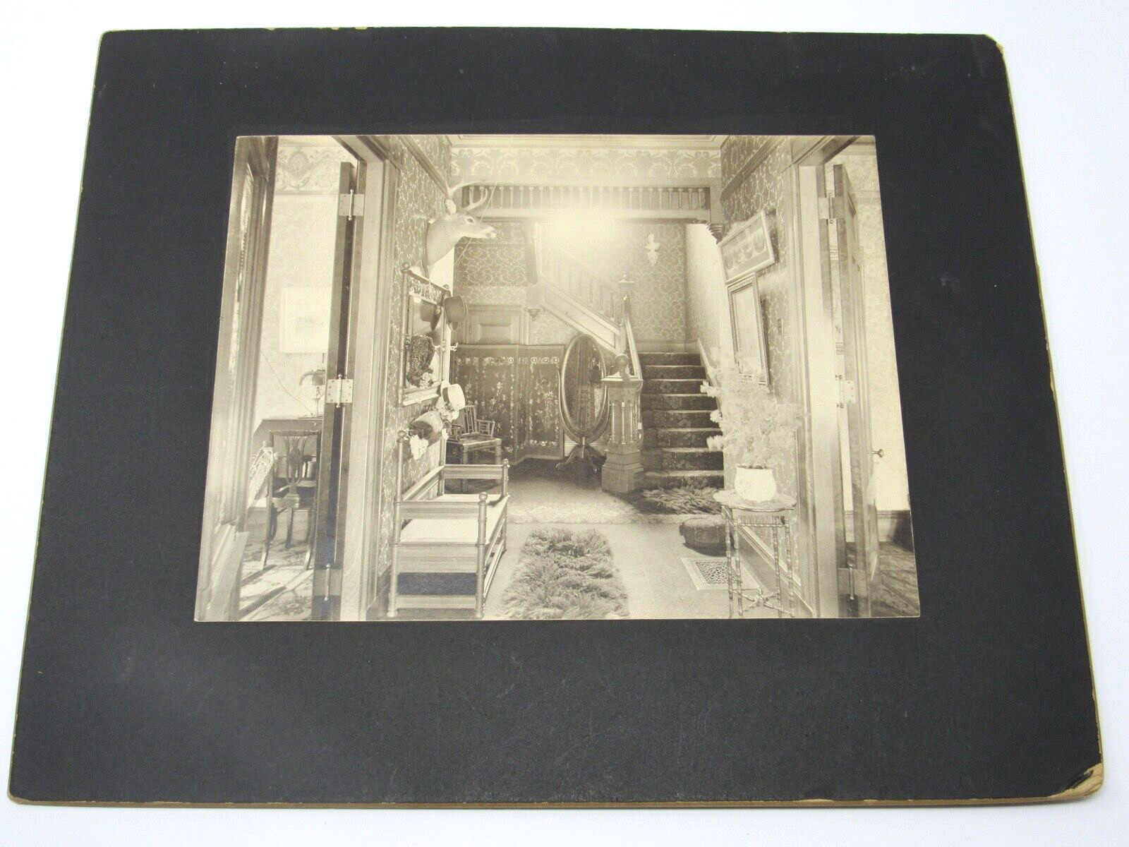 Dexter Maine Victorian Residence Cabinet Photograph 1895 Interior Design