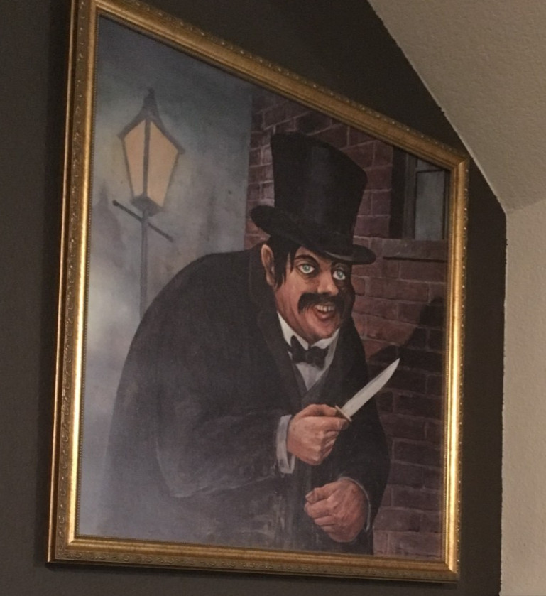 Disney World JACK THE RIPPER 24x24\