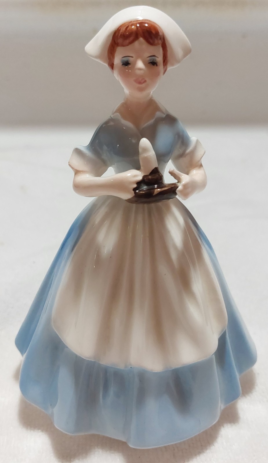 VTG Lefton #2739 1950\'s Nurse Florence Nightingale Ceramic Figurine MCM