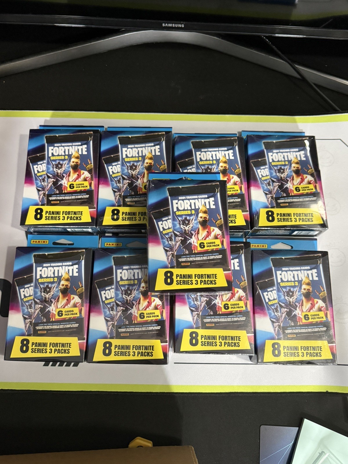 2021 Panini Fortnite Series 3 Hanger Box Lot - Set Of 9 - New Sealed