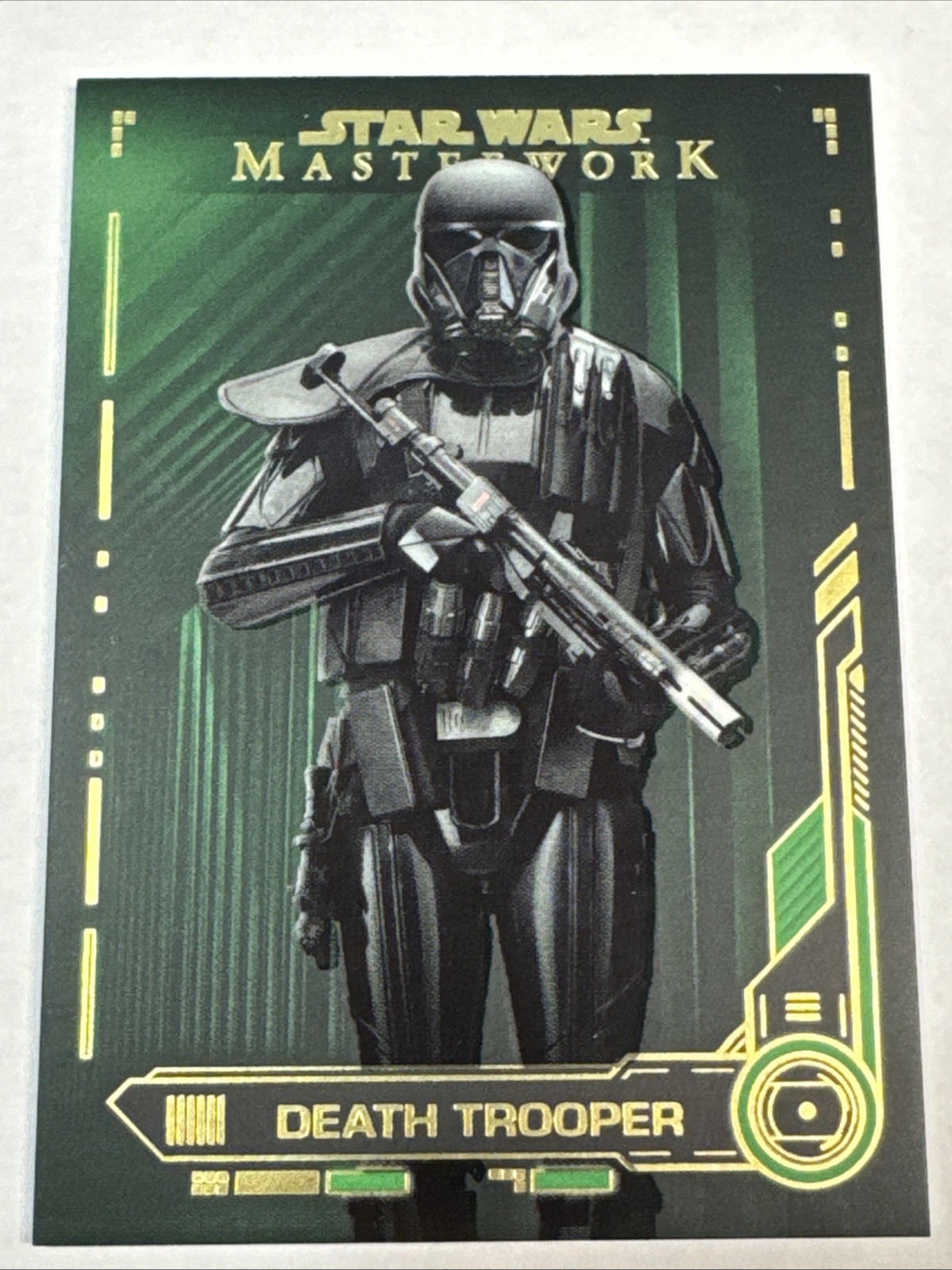 2019 Topps Star Wars Death Trooper MasterWork - Green #89 - 58/99