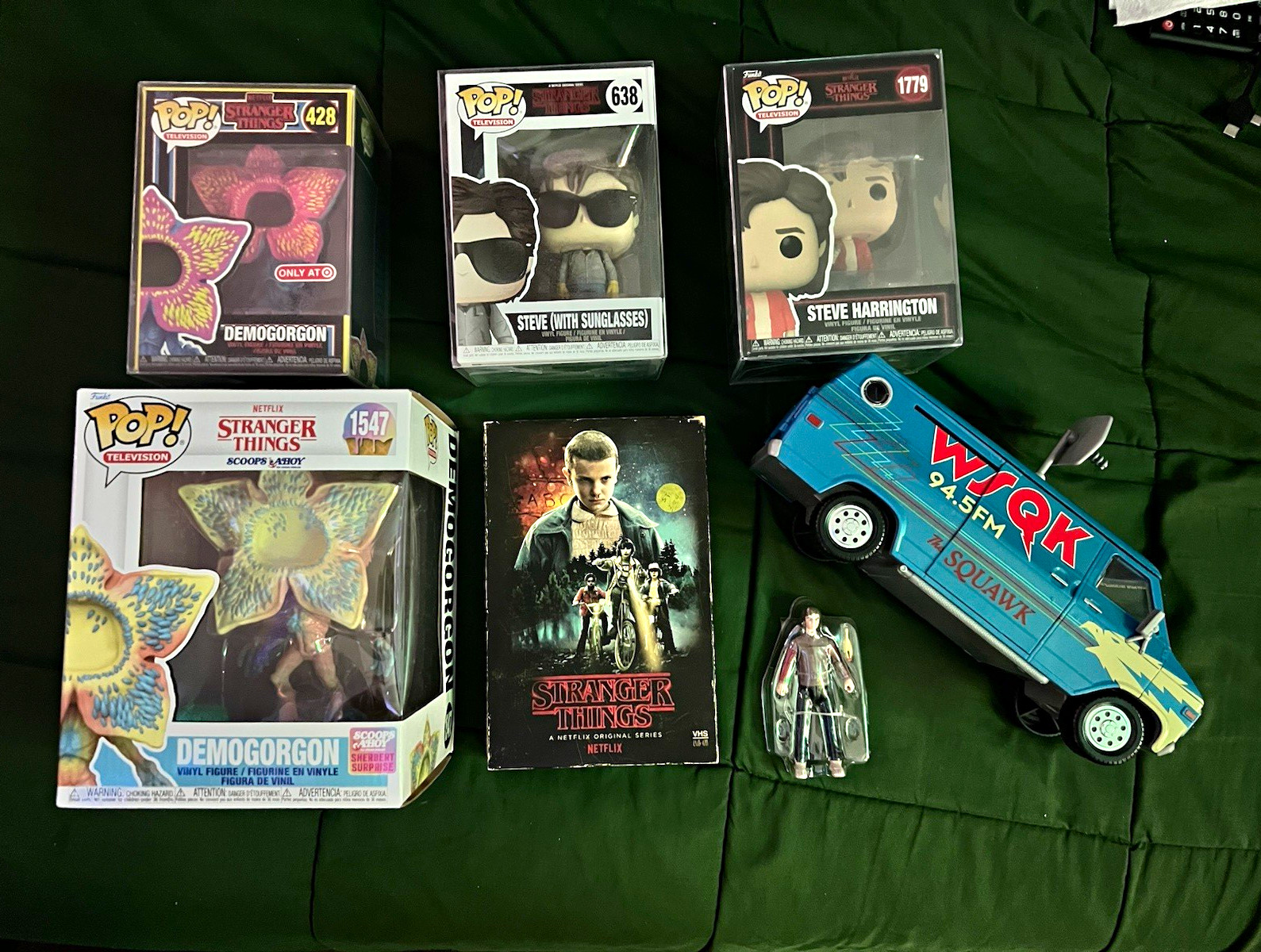 Stranger Things Mixed Lot Demogorgon & Steve Harrington Bundle Exclusive