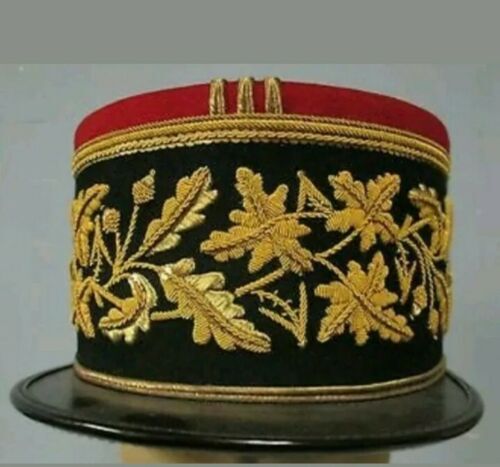 French Kepi Hat Cap - French general kepi replica - French Kepi