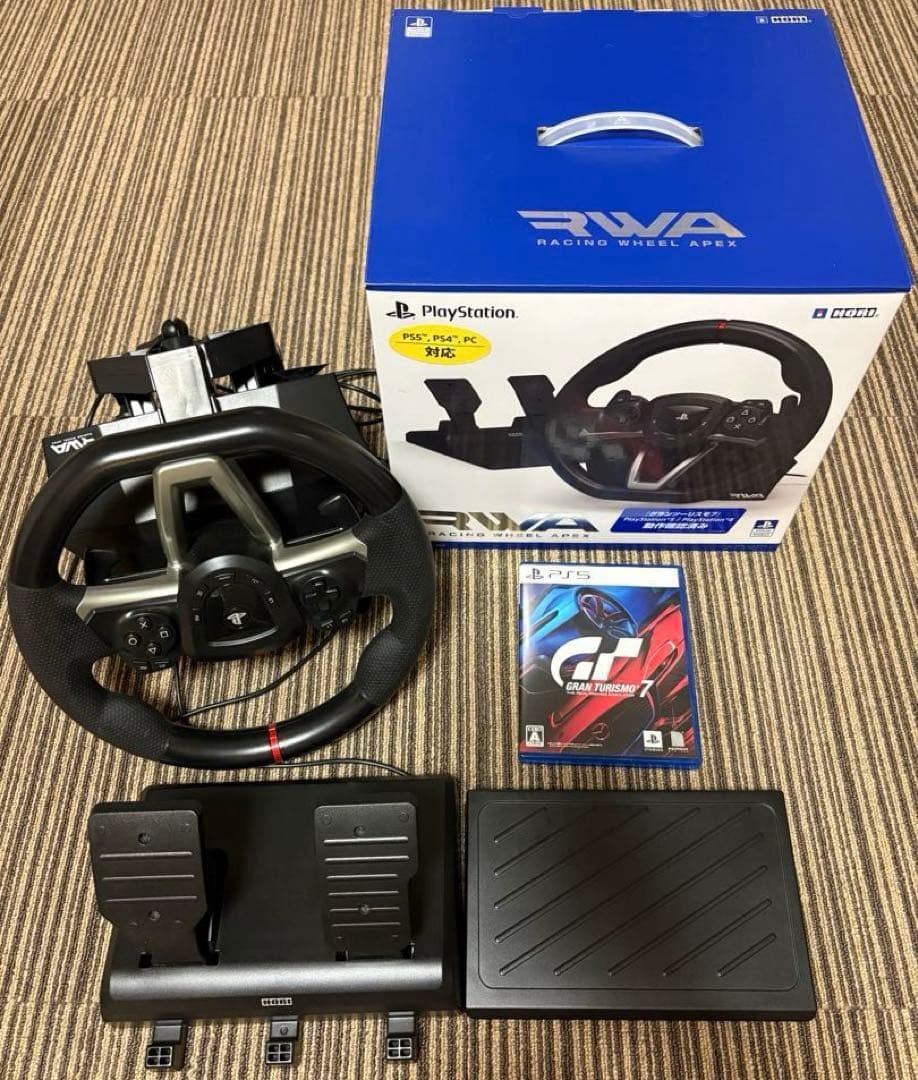 PS5 Gran Turismo 7 Regular Edition RWA Racing Wheel Apex