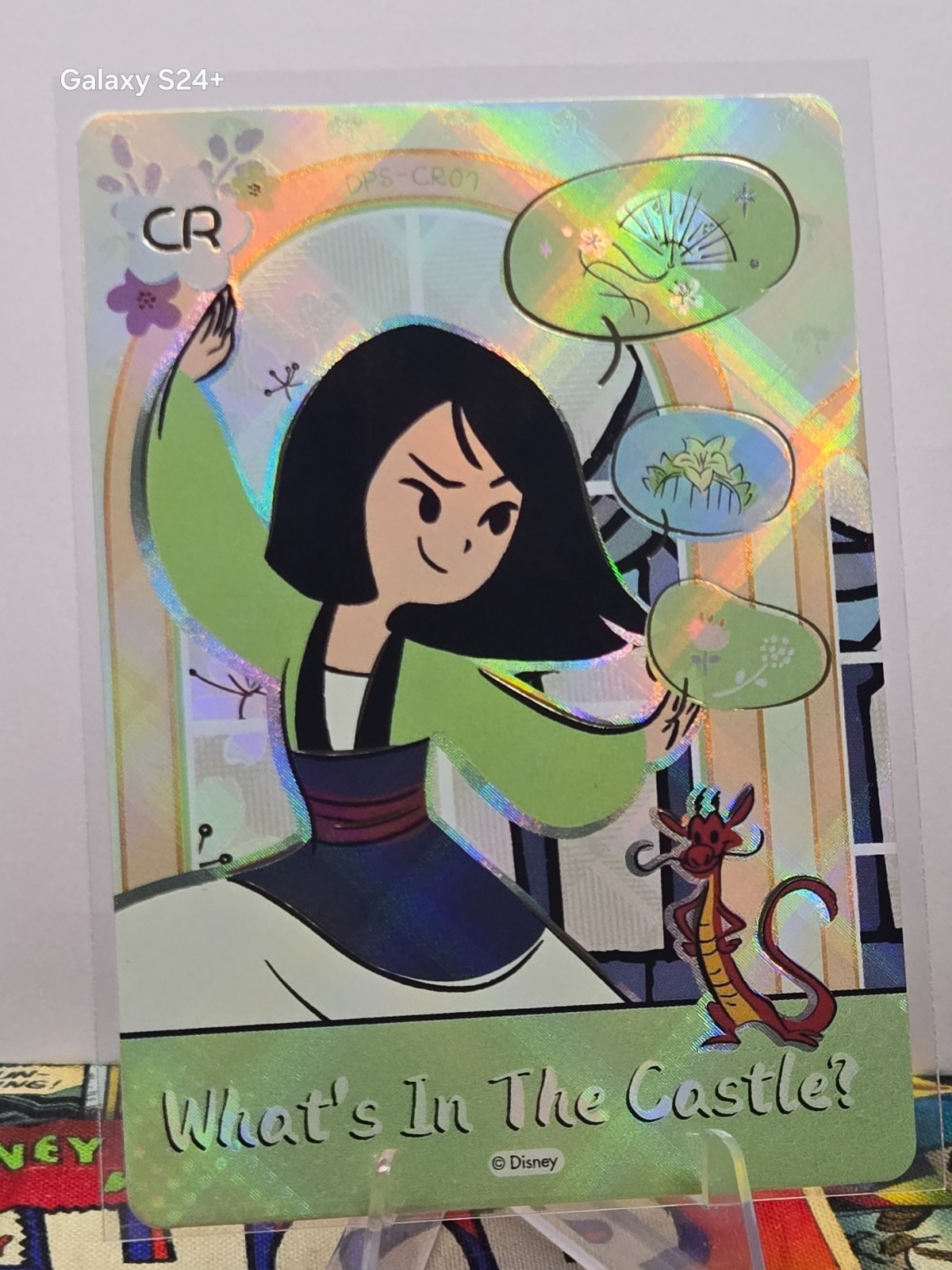 2024 CARDFUN Disney Princess Mulan Mushu What's In The Castle CR DPS-CR07 (39)