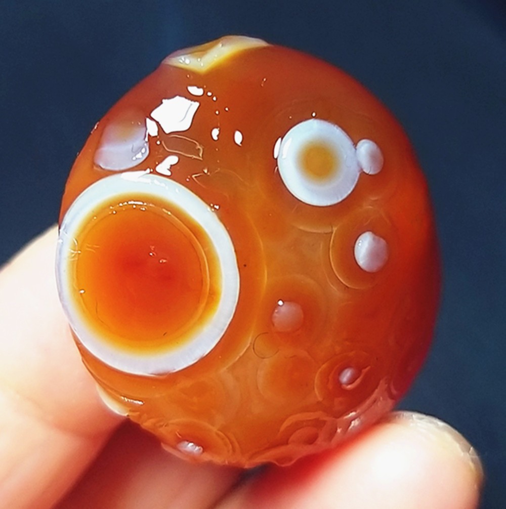 Rare 16g Natural Gobi Agate Eyes Agate/stone Madagascar C1213