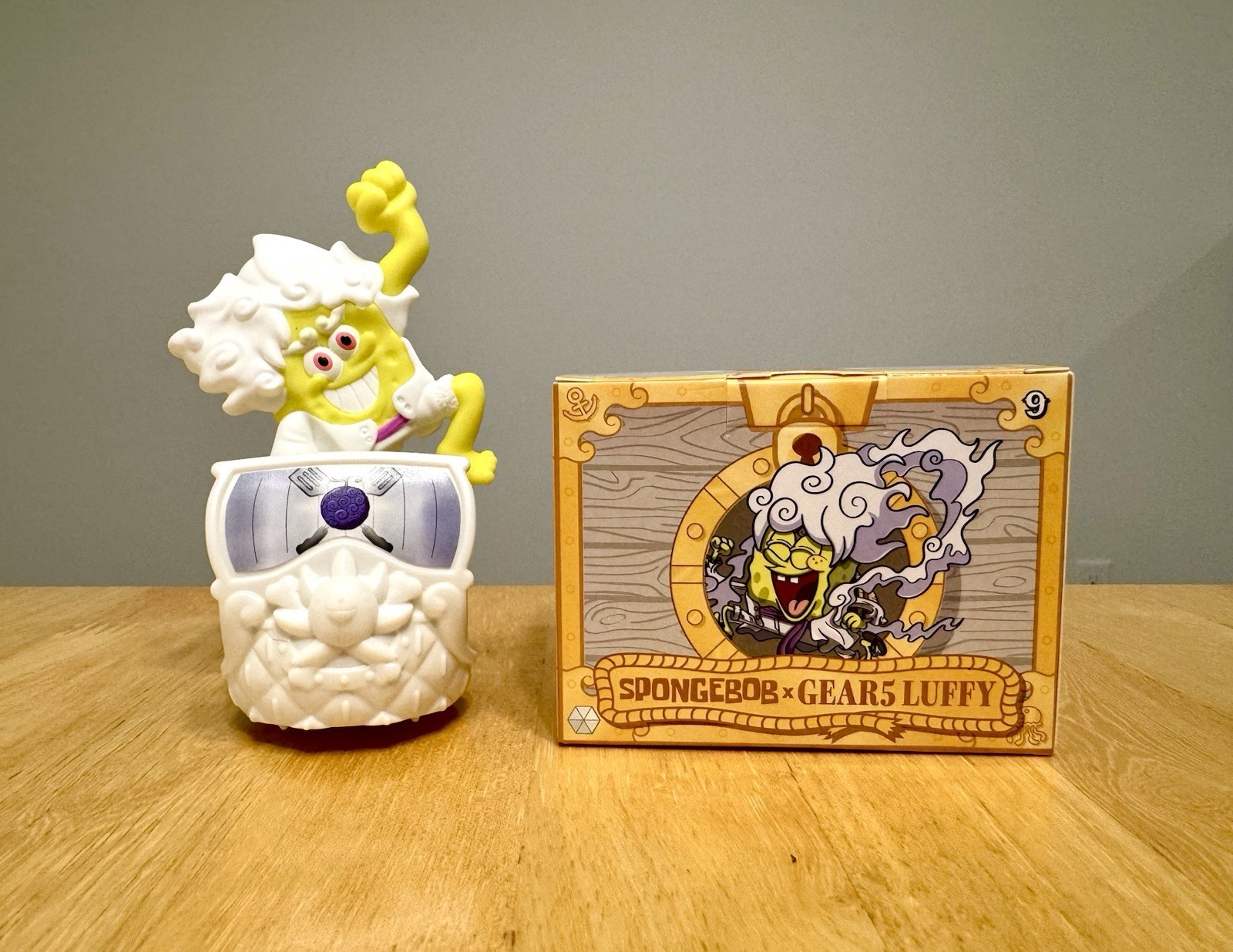 SpongeBob One Piece McDonald’s 2026 Happy Meal Toy #9 - SpongeBob x Gear5 Luffy SpongeBob One Piece McDonald’s 2026 Happy Meal Toy #9 - SpongeBob x Gear5 Luffy