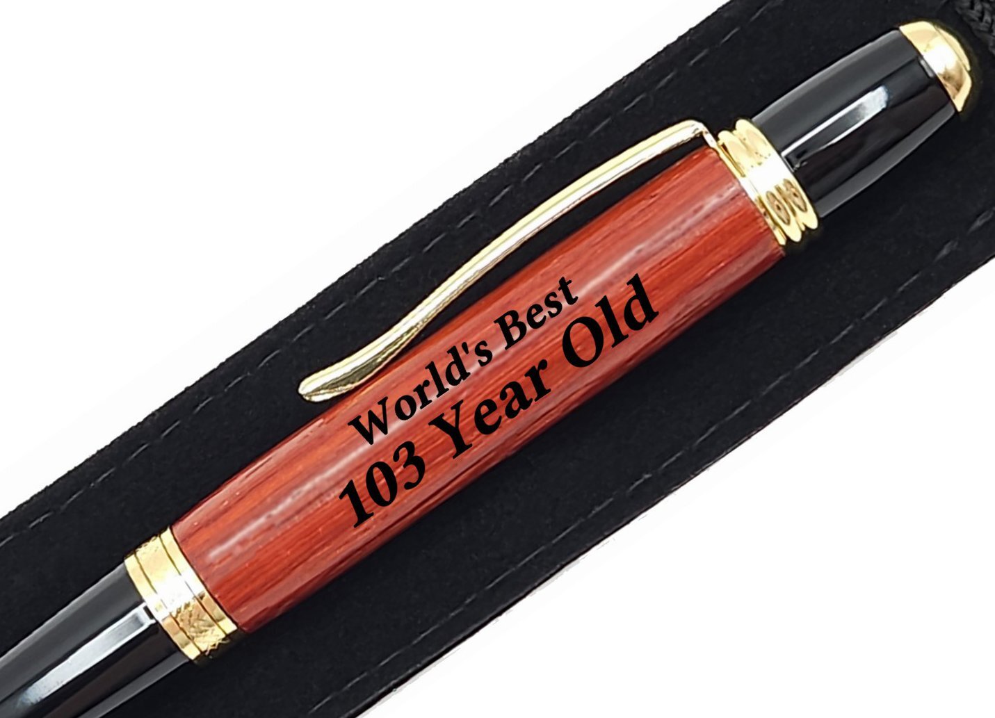 103rd Birthday Gift Idea For 103 Year Old Present World\'s Best Engraved Pen