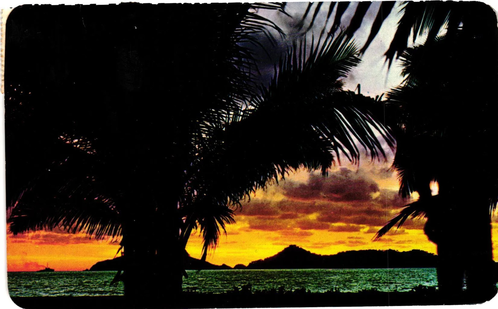Vintage Postcard- BAHIA DE ACAPULCO, ACAPULCO, GRO., MEXICO 1960s Vintage Postcard- BAHIA DE ACAPULCO, ACAPULCO, GRO., MEXICO 1960s