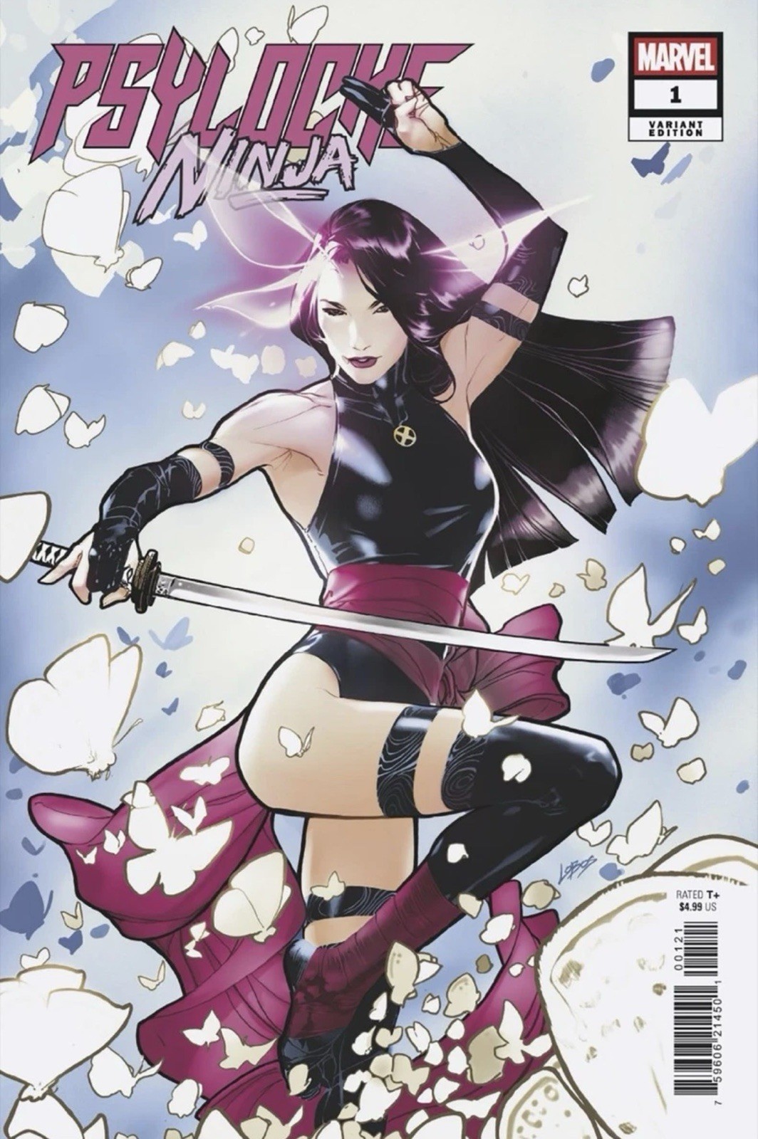 Psylocke Ninja #1 Pablo Lobos Villalobos Variant - Marvel 2026 Psylocke Ninja #1 Pablo Lobos Villalobos Variant - Marvel 2026