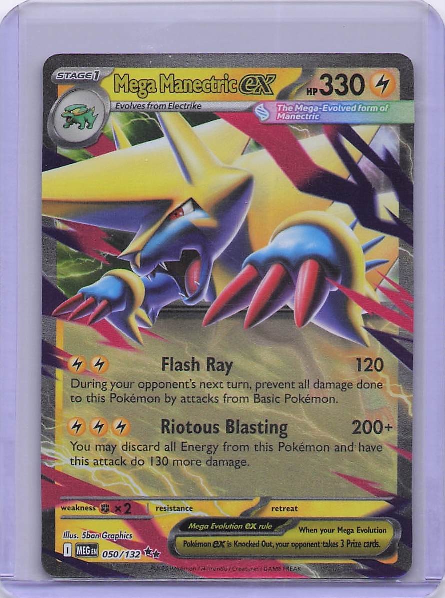 ME01: Mega Evolution #050/132 Mega Manectric ex