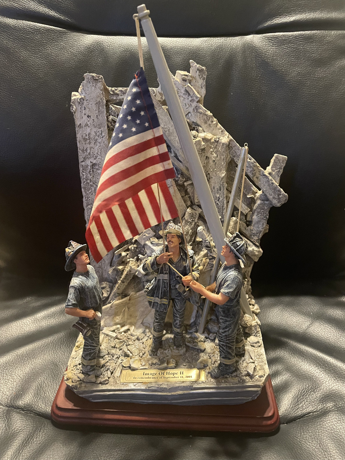 Red Hats of Courage - Image of Hope II Vanmark 9/11 Fire Fighter Remembrance