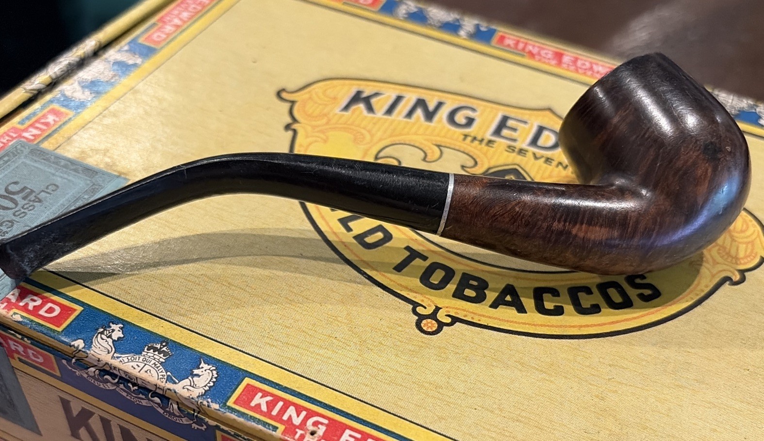 Vintage Savinelli Bosco Line Polished Wood Pipe