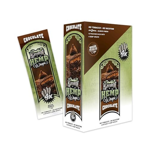 Platinum Wraps - Chocolate - 15 Pack Display - (4 Wraps/Tips Per Pack) Platinum Wraps - Chocolate - 15 Pack Display - (4 Wraps/Tips Per Pack)