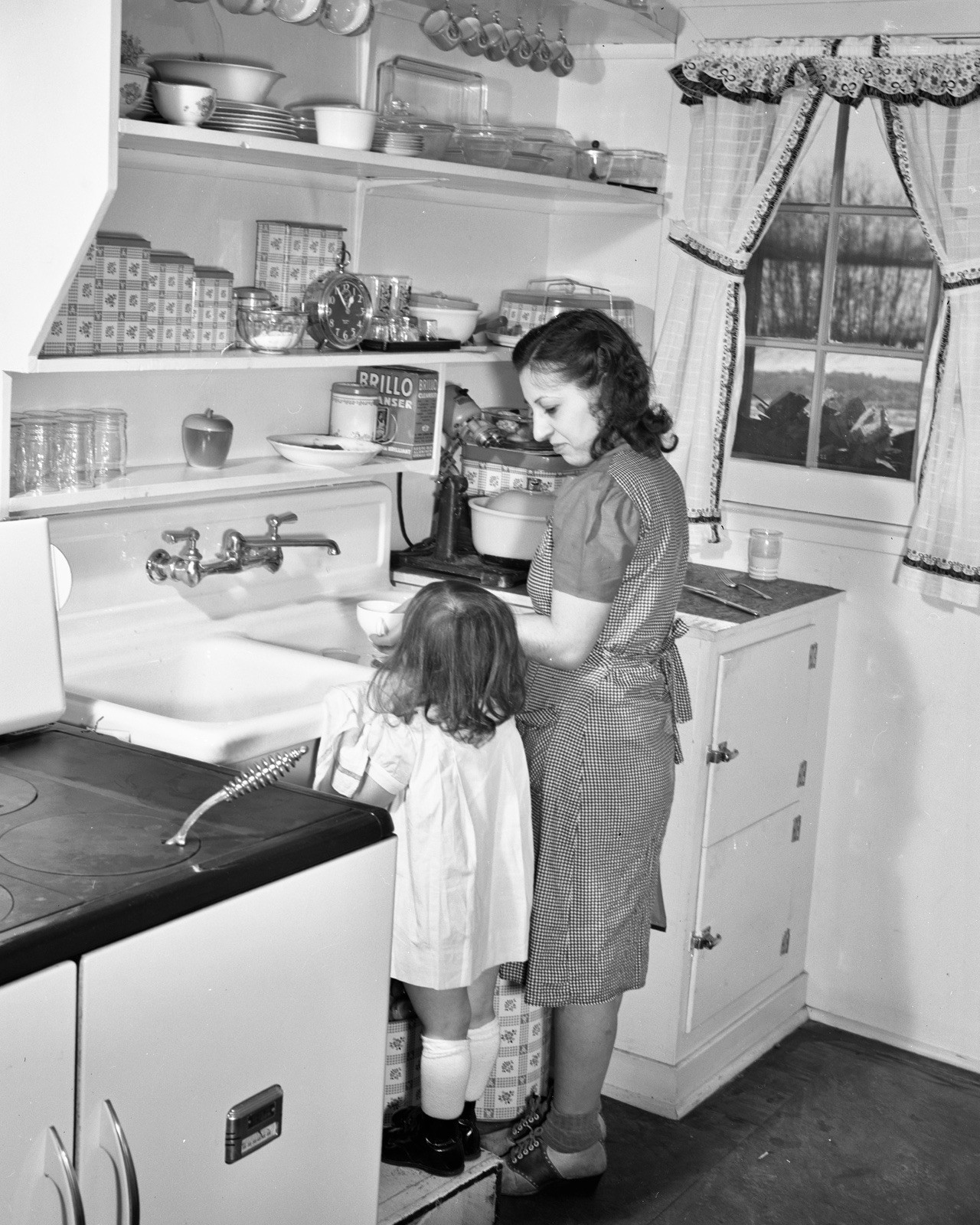 8x10 Homestead in Shenandoah Valley Rockingham Virginia 1941 Photo