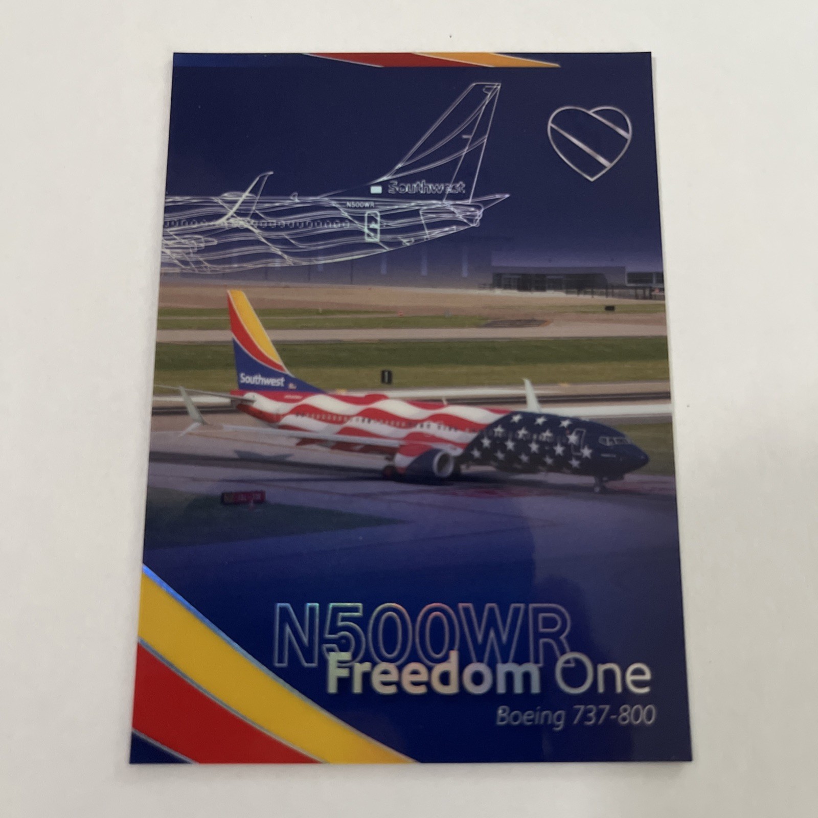 Southwest Airlines trading card (new) No. 6  Freedom One