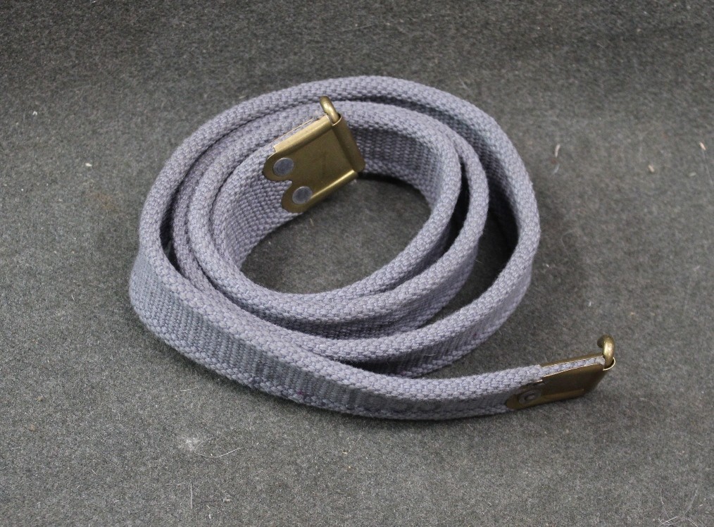 Original 1953 British RAF SMLE Lee Enfield Rifle Sling Strap Blue