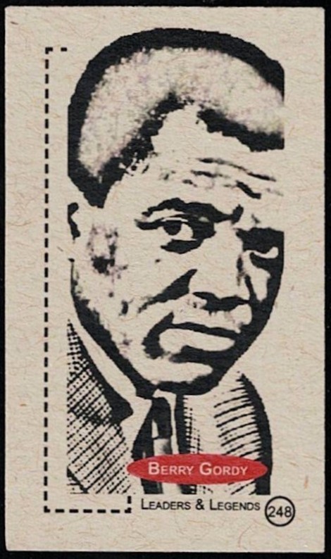 BERRY GORDY - 2011 \'LEADERS & LEGENDS\' Card #248 - MOTOWN FOUNDER/EXECUTIVE