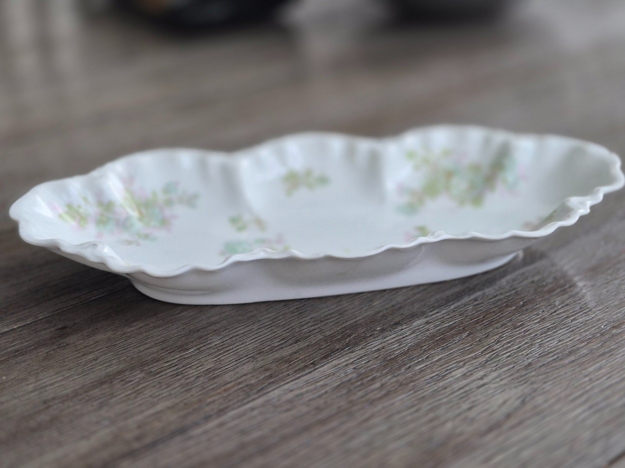 Vintage Haviland Limoges Porcelain Relish Dish