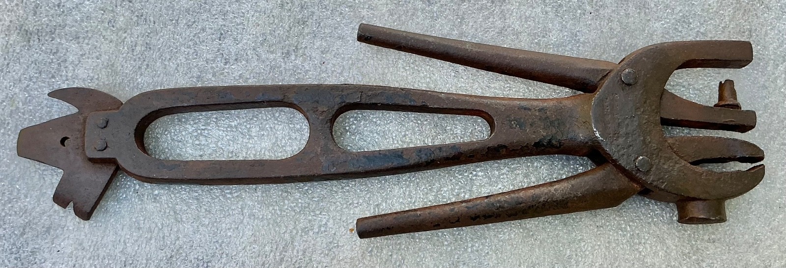 1871 J.W.CURRIER PATENT #114,770 COMBO TOOL NEWBURY VERMONT WRENCH HAMMER PUNCH