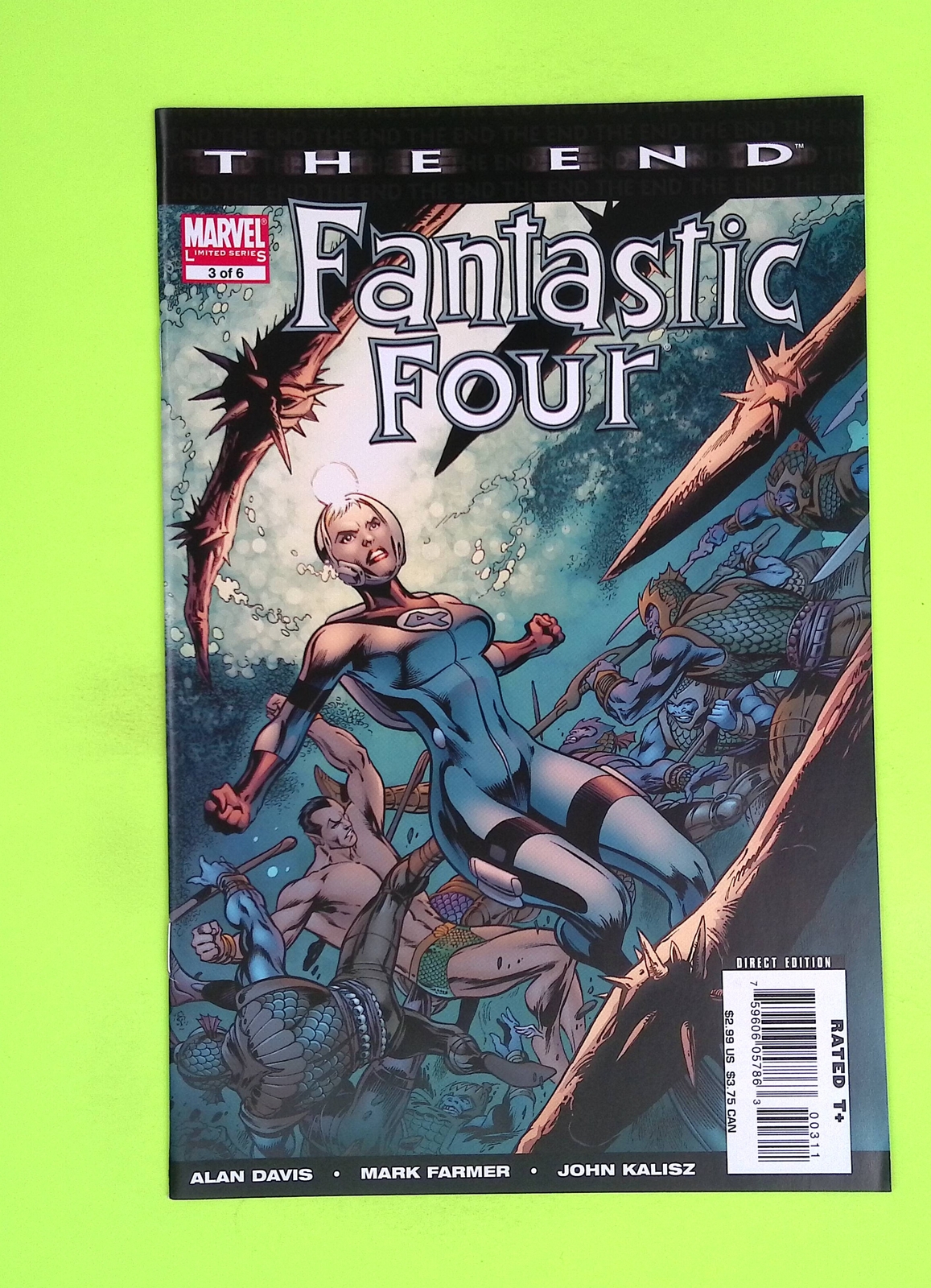 Fantastic Four The End #3 2007 Marvel Comics High Grade Comic Book J28-92 Fantastic Four The End #3 2007 Marvel Comics High Grade Comic Book J28-92
