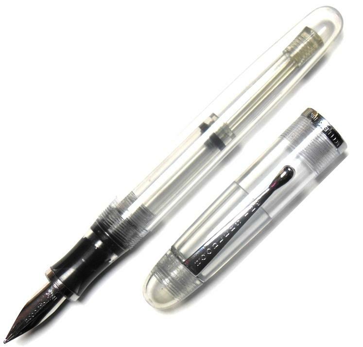 Noodlers Triple Tail Fountain Pen, Clear Demonstrator, New In Box, #13003