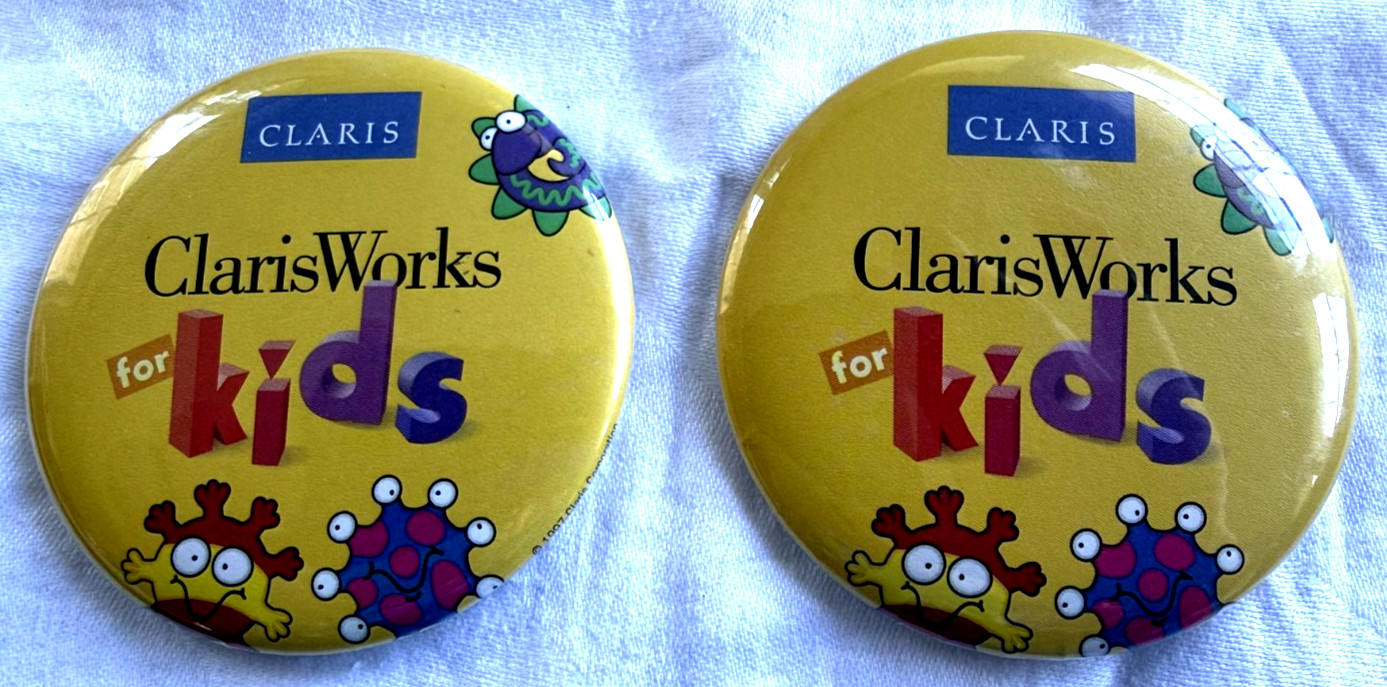 Vintage 1997 Apple ClarisWorks for Kids 3