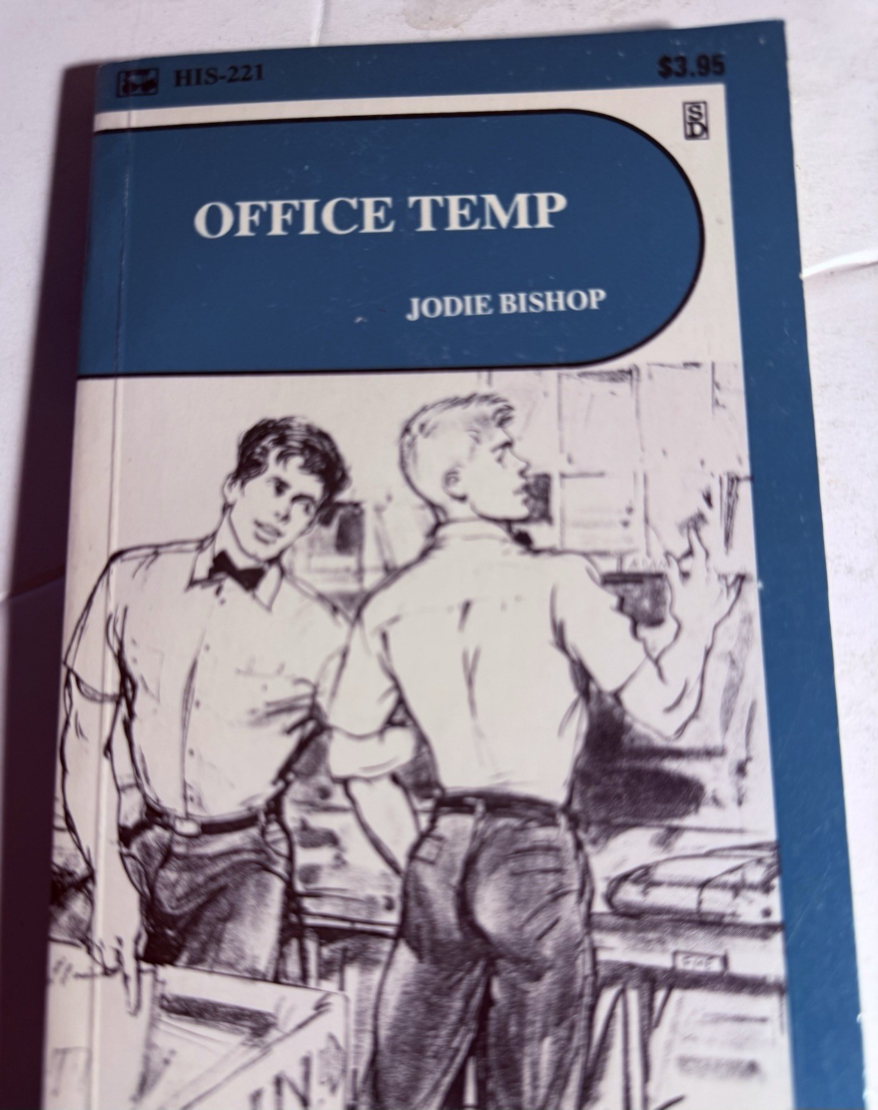 OFFICE TEMP -1989 JODIE BISHOP- SURREY HIS69 VINTAGE PULP NOVEL GAY INTEREST