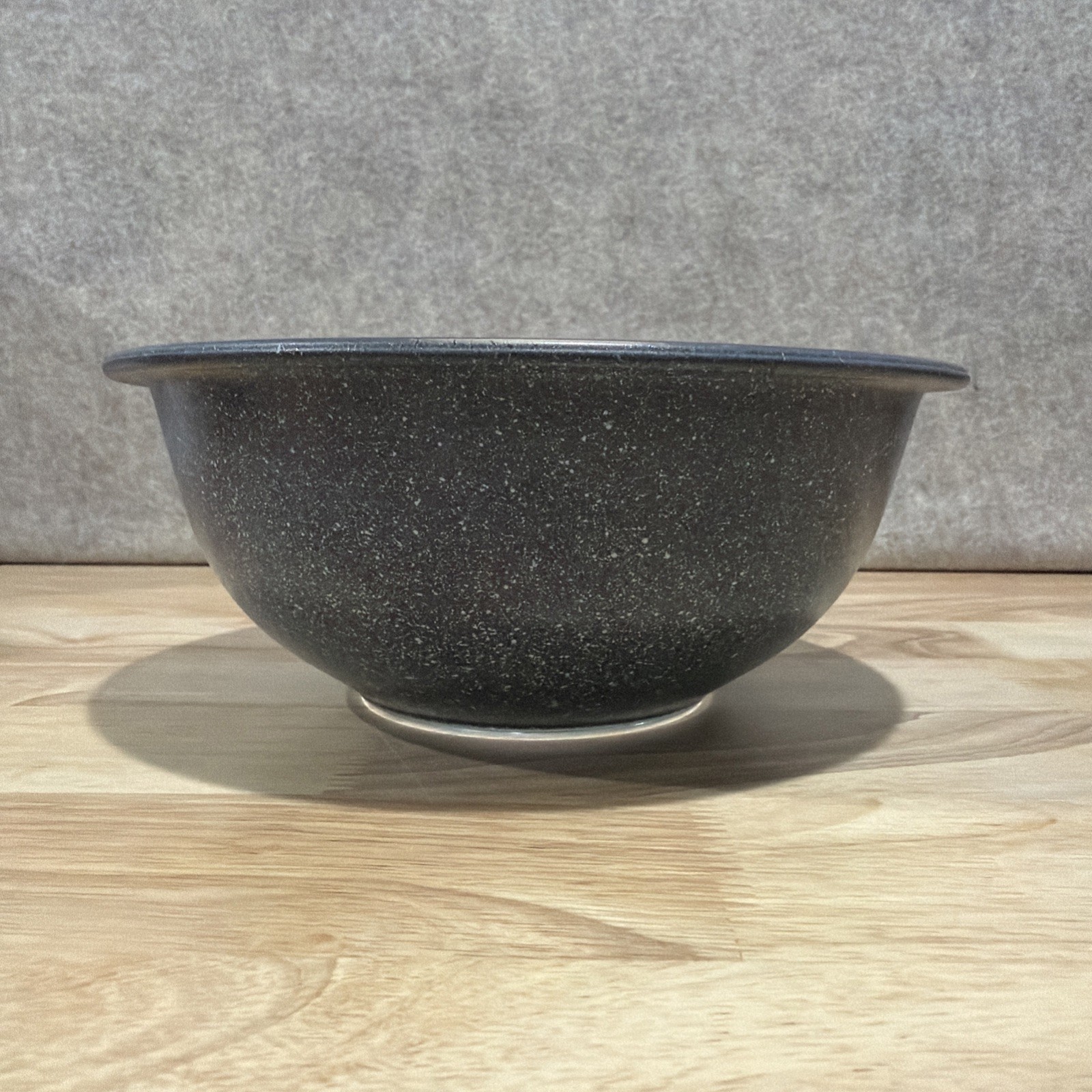 Vintage Pyrex Speckled Gray Granite Glass 8.5 Vintage Pyrex Speckled Gray Granite Glass 8.5